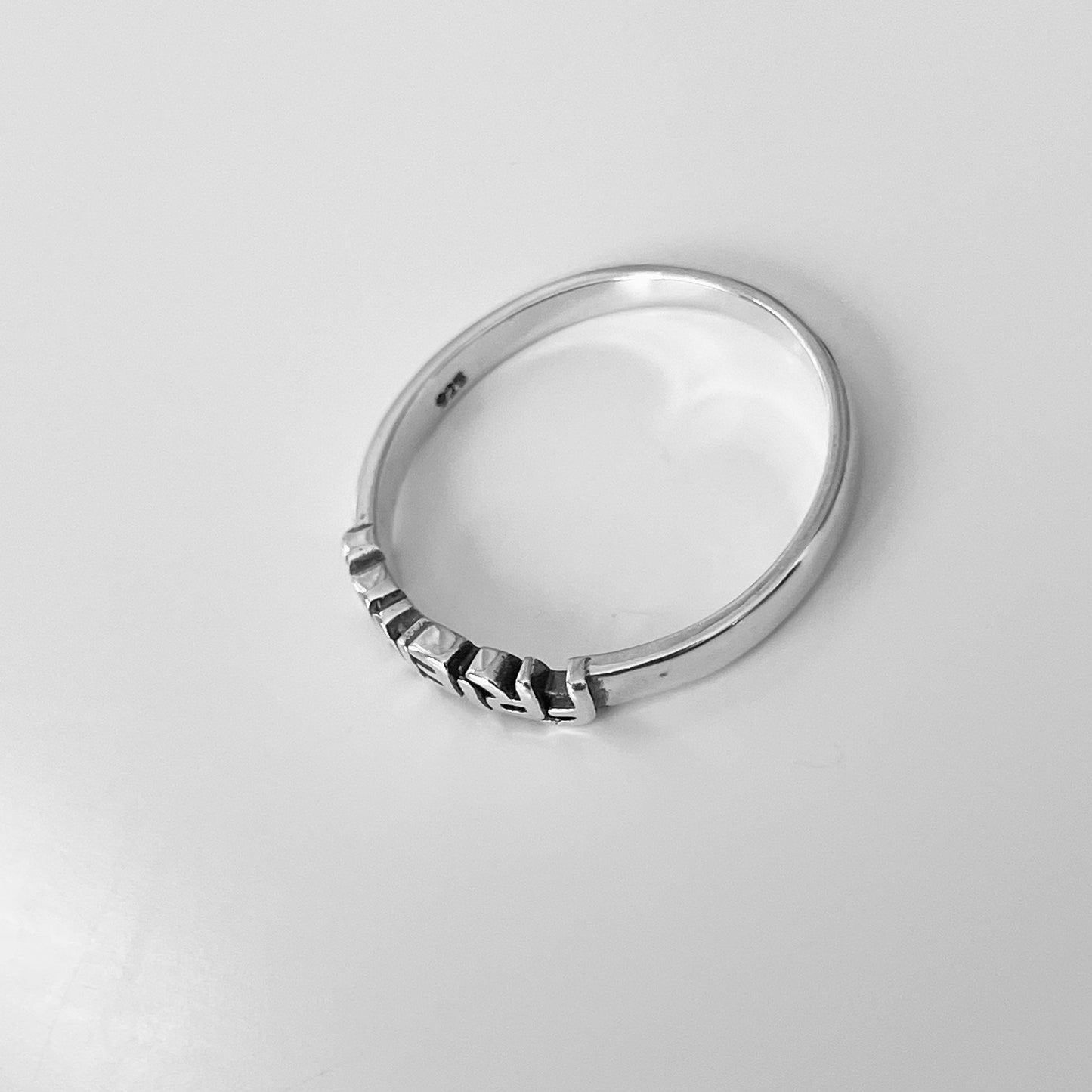 Sterling Silver Friends Ring, Friendship Ring, Love Ring, Boho Ring, Statement Ring, Silver Ring, Danity Ring
