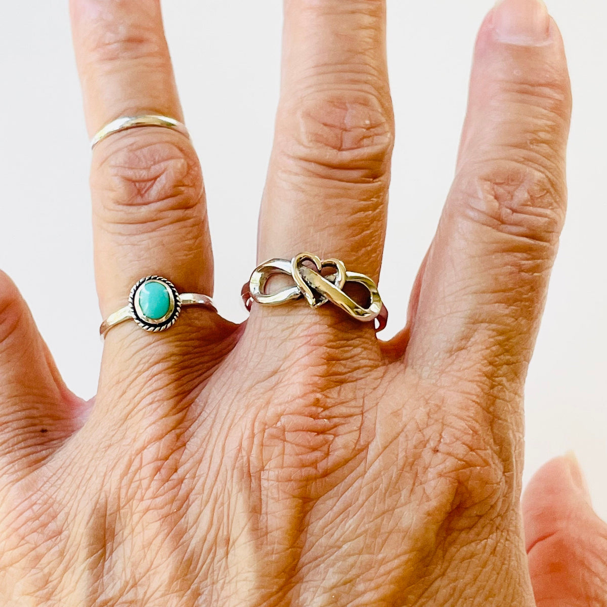 Sterling Silver Infinity Heart Ring: Promise, Love, Statement