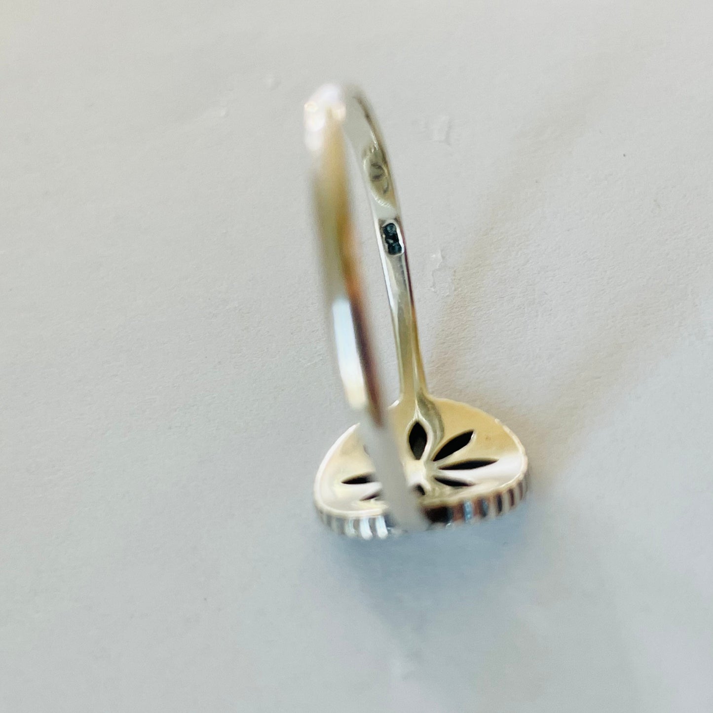 Sterling Silver Danity Mandala Flower Ring, Silver Mandala Ring, Spiritual Ring, Boho Ring, Flower Ring, Floral Ring, Silver Ring.