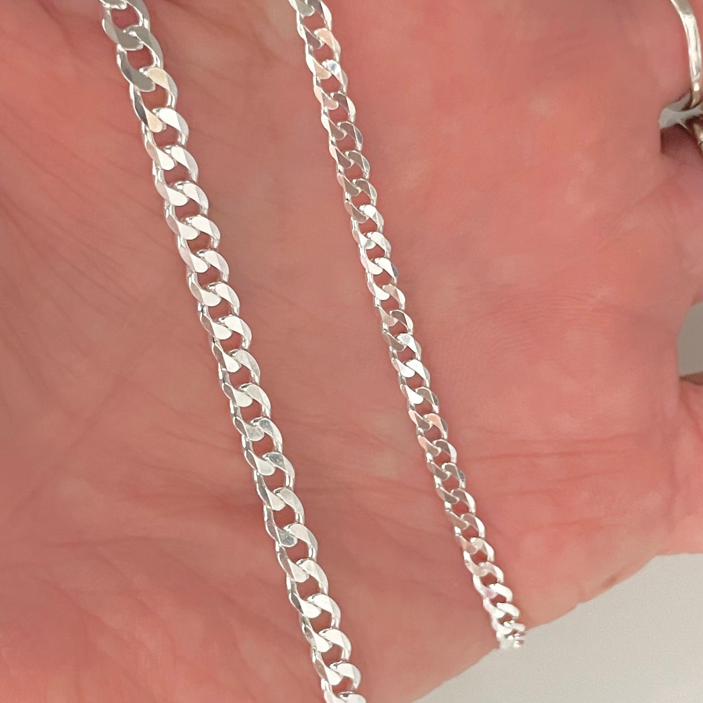 Dainty Sterling Silver Bracelet, Dainty Bracelet, Silver Bracelet, Dainty Anklet, Statement Bracelet, Boho Bracelet, Men Bracelet.