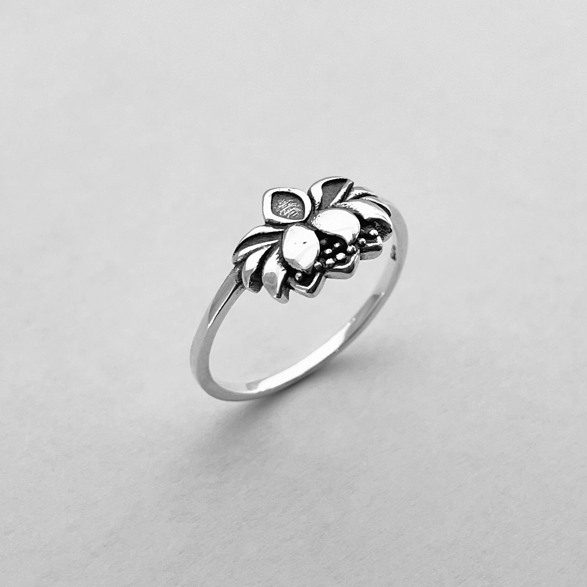 Sterling Silver Lotus Flower Ring, Silver Louts Ring, Lotus Meditation Ring, Zen Ring, Lotus Promise Ring, Just Because, Symbol Purity Ring