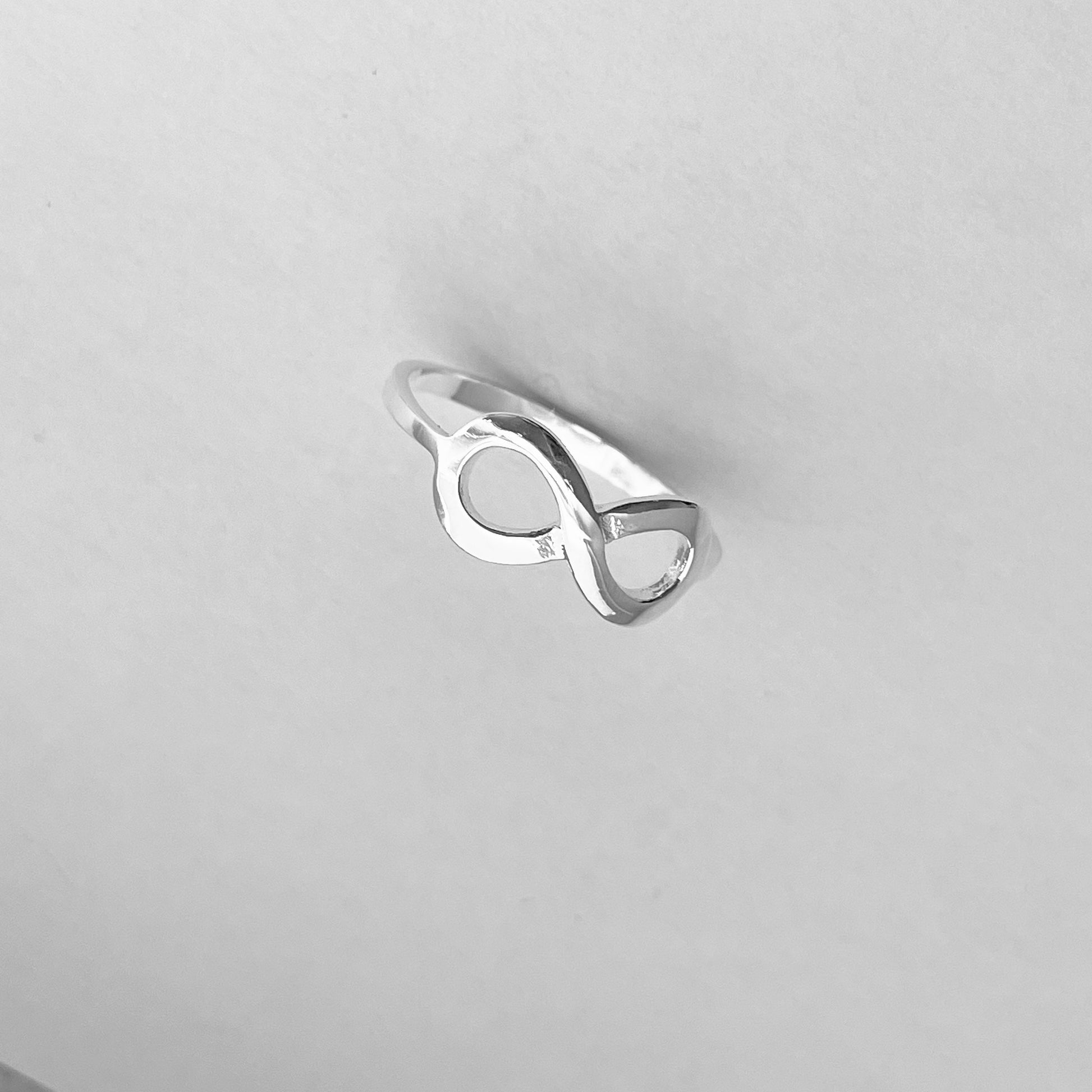 Sterling Silver Dainty Infinity Ring, Boho Ring, Promise Love Ring, Infinity Ring, Statement Ring, Silver Infinity Ring, Love Infinity Ring