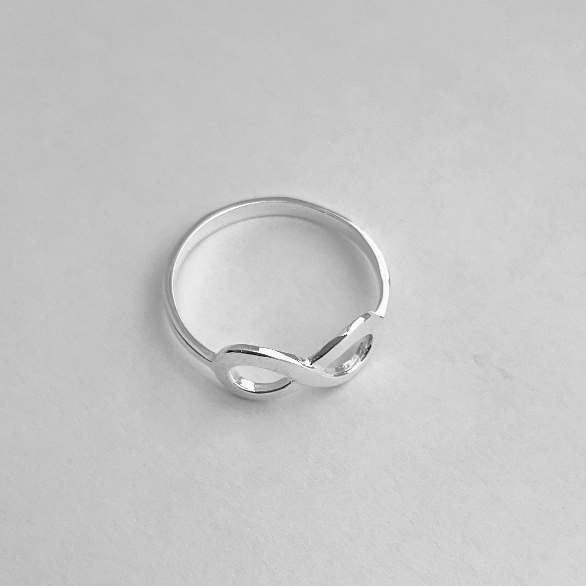 Sterling Silver Dainty Infinity Ring, Boho Ring, Promise Love Ring, Infinity Ring, Statement Ring, Silver Infinity Ring, Love Infinity Ring