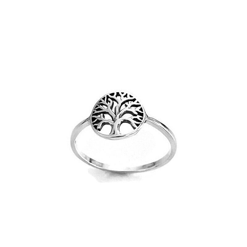 Tree of Life Sterling Silver ring, Family Ring, Family Tree Ring, Silver Ring, Promise Love Ring, Tree Ring, Boho Ring, Statement Ring,