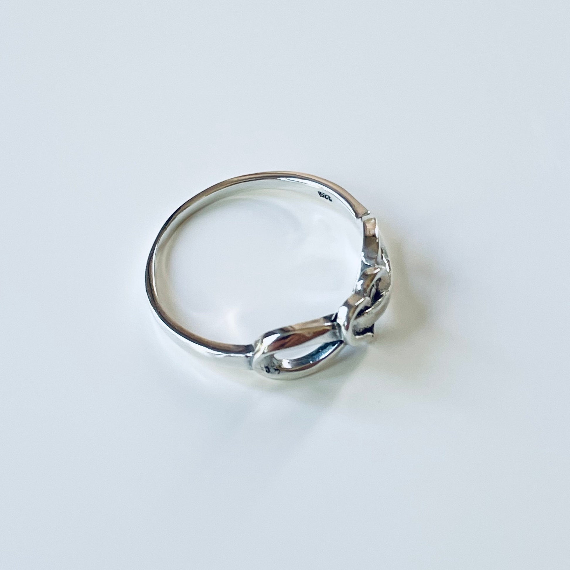 Sterling Silver Infinity Heart Ring: Promise, Love, Statement