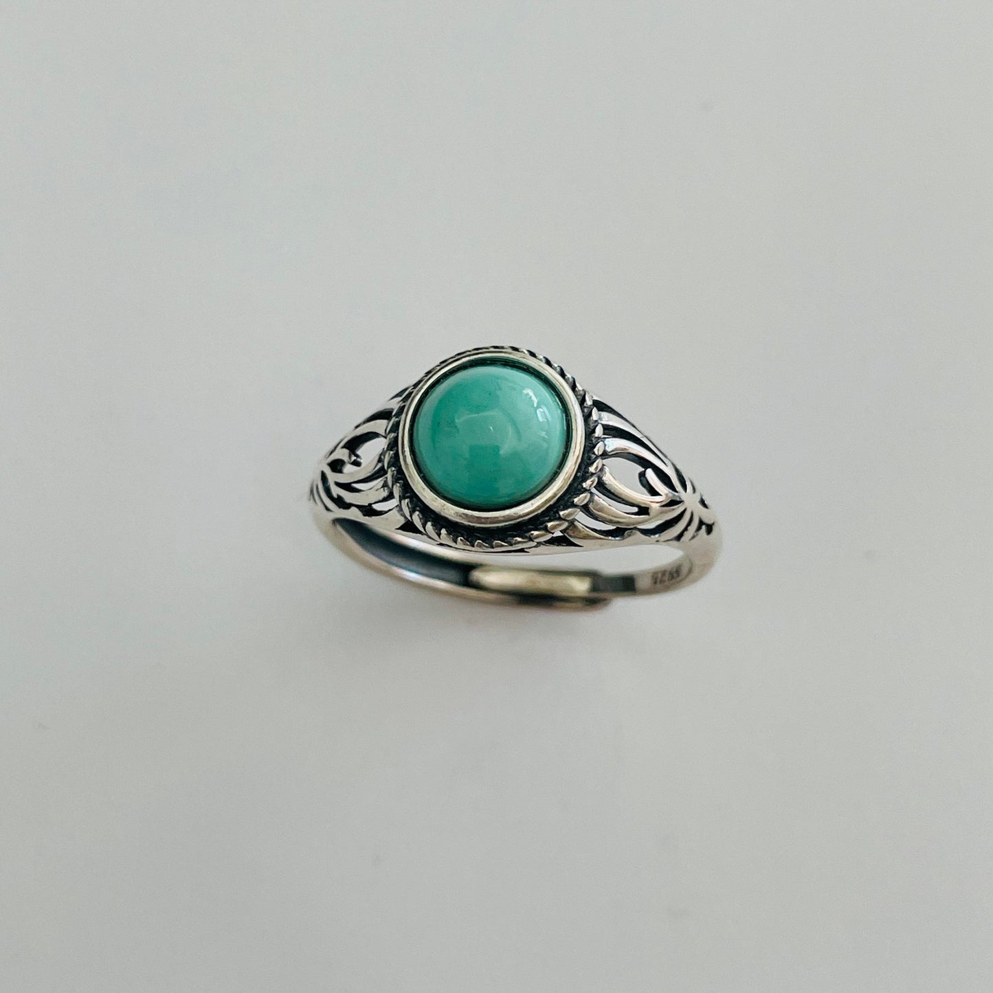 Sterling Silver Turquoise Ring: Boho Statement Jewelry
