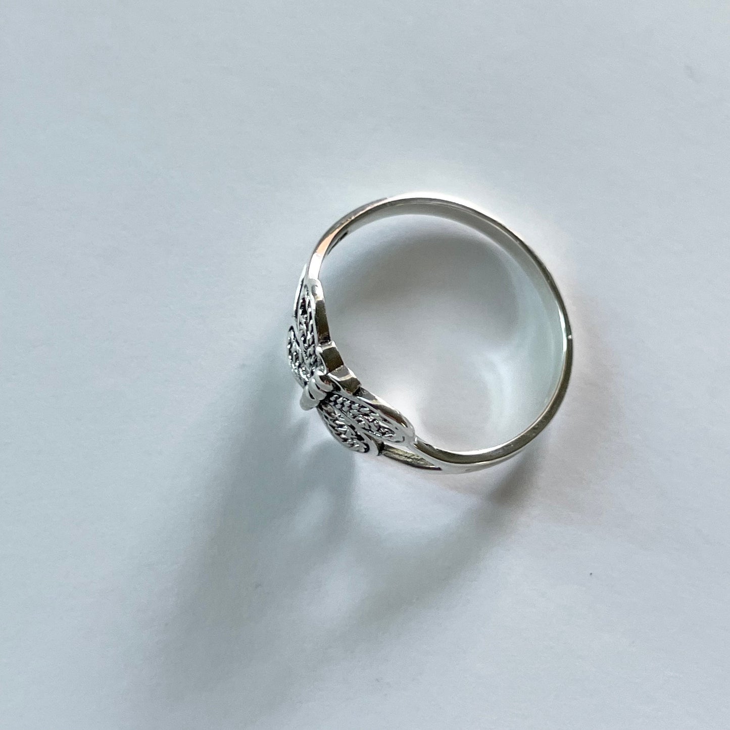 Sterling Silver Butterfly Ring: Dainty Midi/Toe Ring