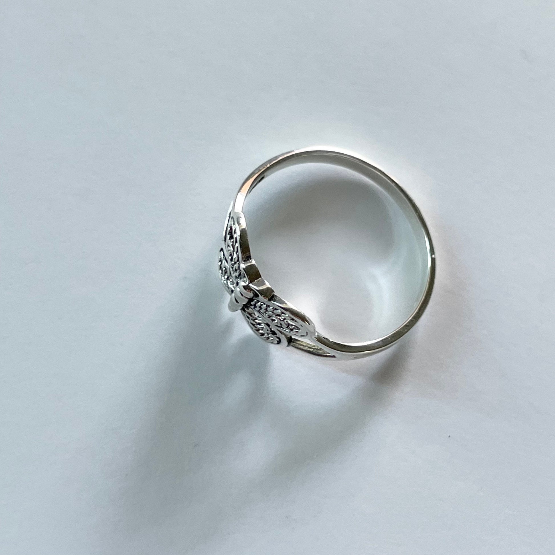 Sterling Silver Butterfly Ring: Dainty Midi/Toe Ring