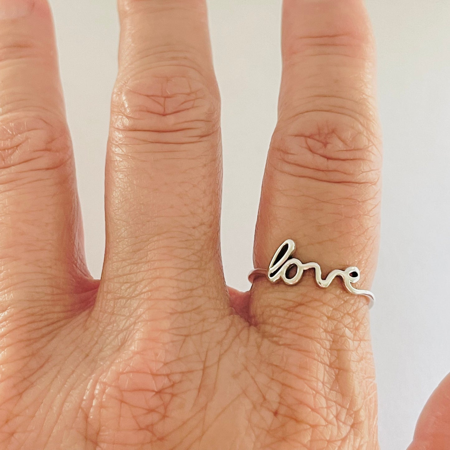 Sterling silver Love toe ring, Relationship toe ring, Promise Toe Ring, Heart Toe Ring, I Love you Toe Ring, Thinking of you Toe Ring