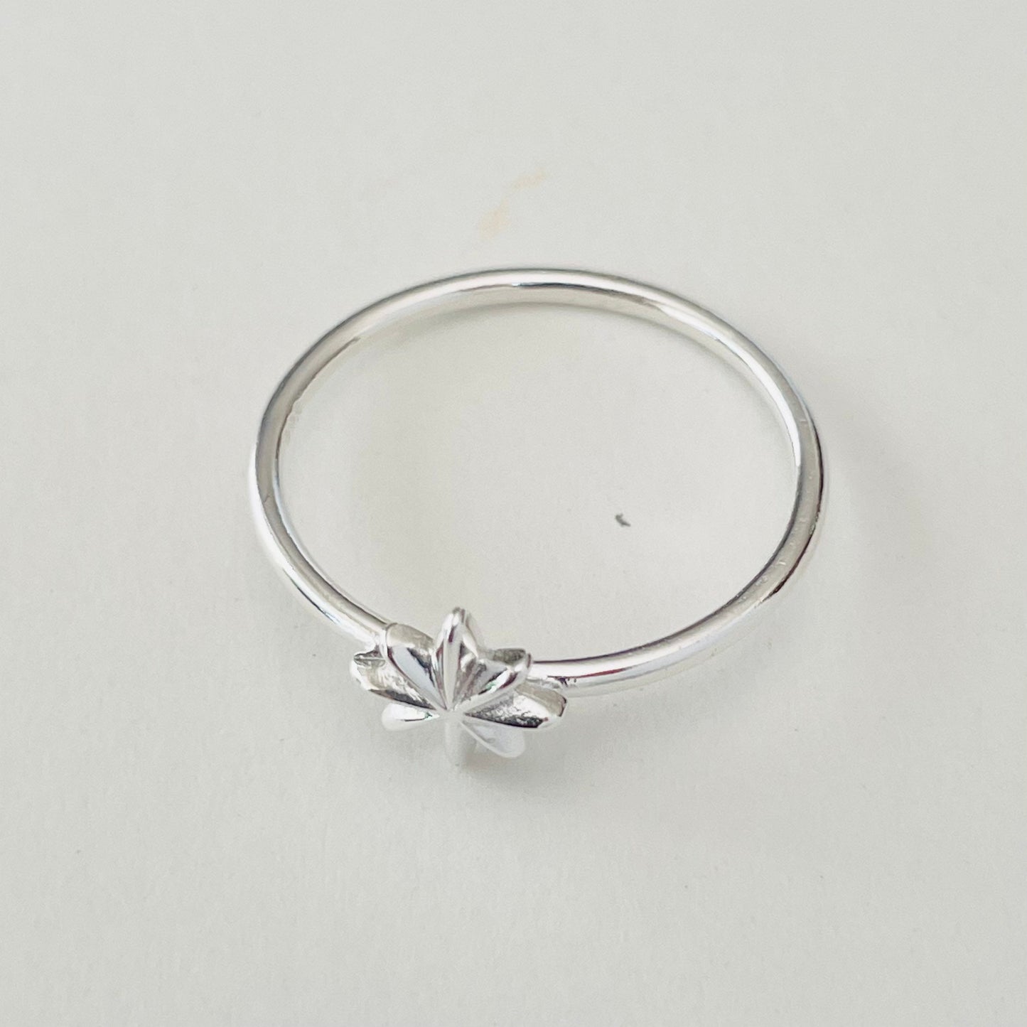 Sterling Silver Dainty Twinkle Star High Polish Ring, Silver Starlight Ring, Promise Ring, Silver Ring, Star Ring, Love Ring, Statement Ring