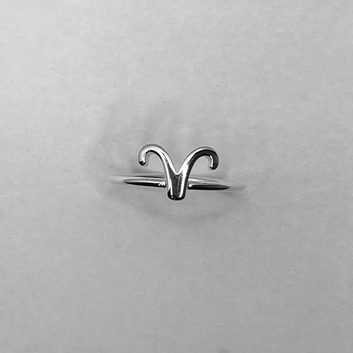 Aries Zodiac Sterling silver ring, Dainty Aries Silver Ring, astrology ring, horoscope Silver ring, Promise zodiac ring, silver Aries ring.