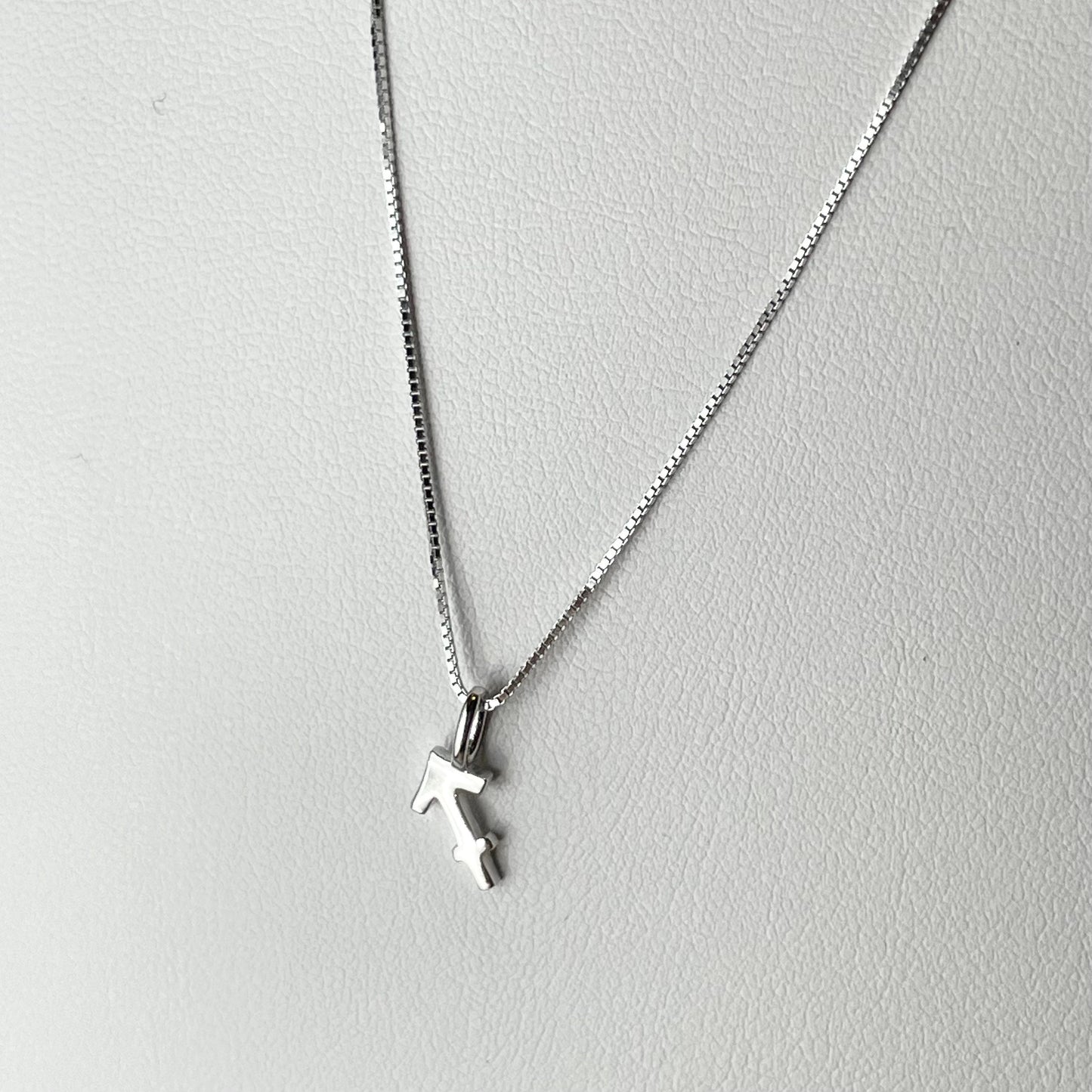 Sterling Silver Sagittarius Necklace: Tiny Zodiac Sign Pendant