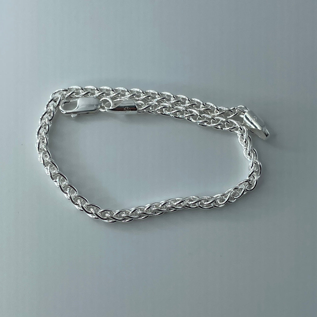 Sterling Silver Rope Bracelet: Dainty Boho Anklet