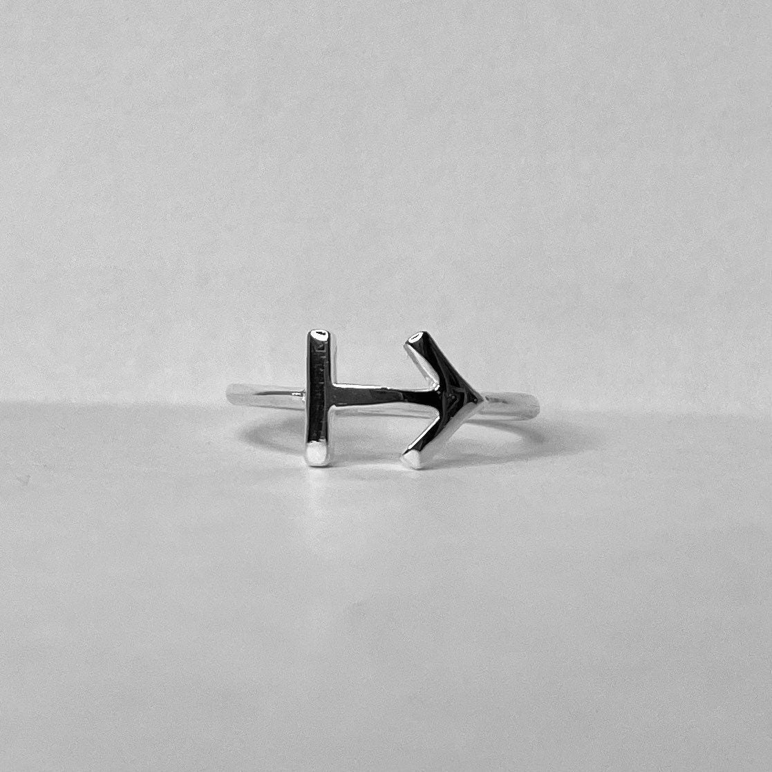 Sagittarius Zodiac Sterling Silver Ring: Astrology Horoscope Jewelry