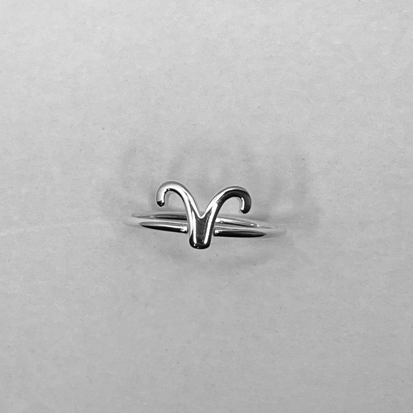 Aries Zodiac Sterling silver ring, Dainty Aries Silver Ring, astrology ring, horoscope Silver ring, Promise zodiac ring, silver Aries ring.