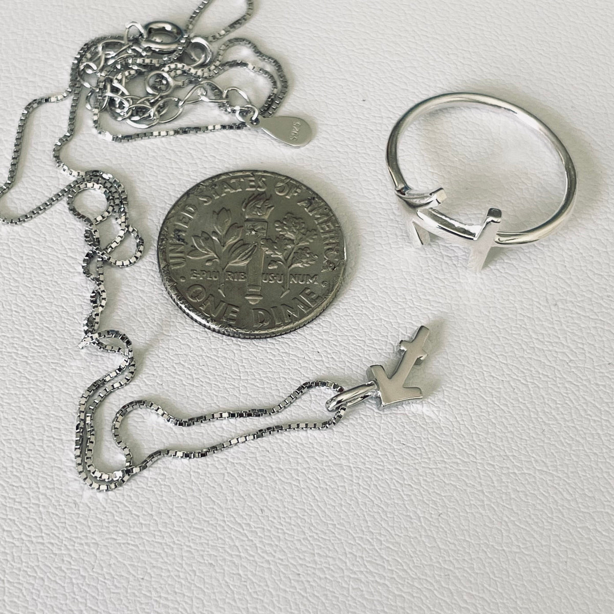 Sterling Silver Sagittarius Necklace: Tiny Zodiac Sign Pendant