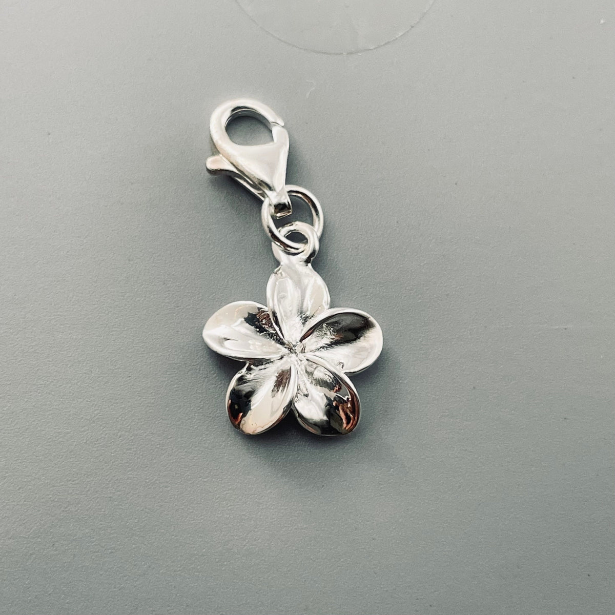 Sterling Silver Plumeria Flower Pendant Necklace: Promise Jewelry