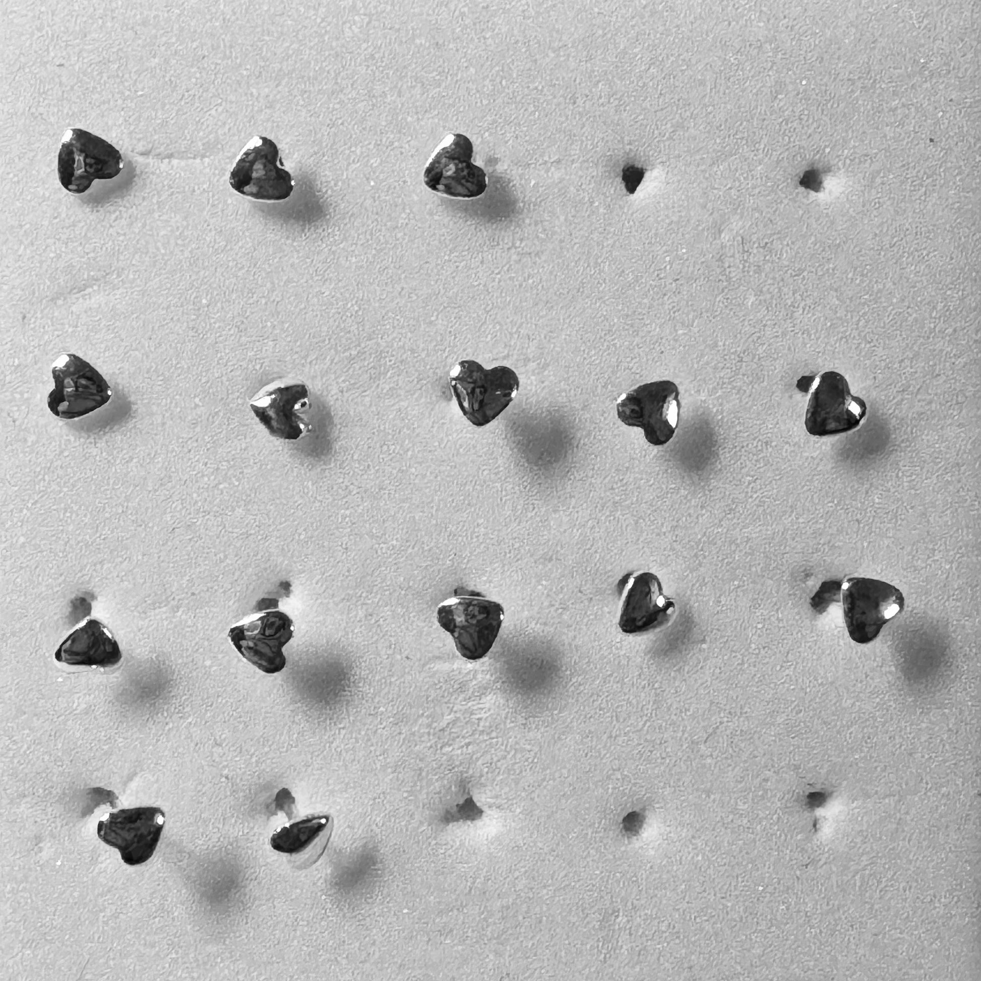 Sterling Silver Tiny Nose Stud: Assorted Shapes