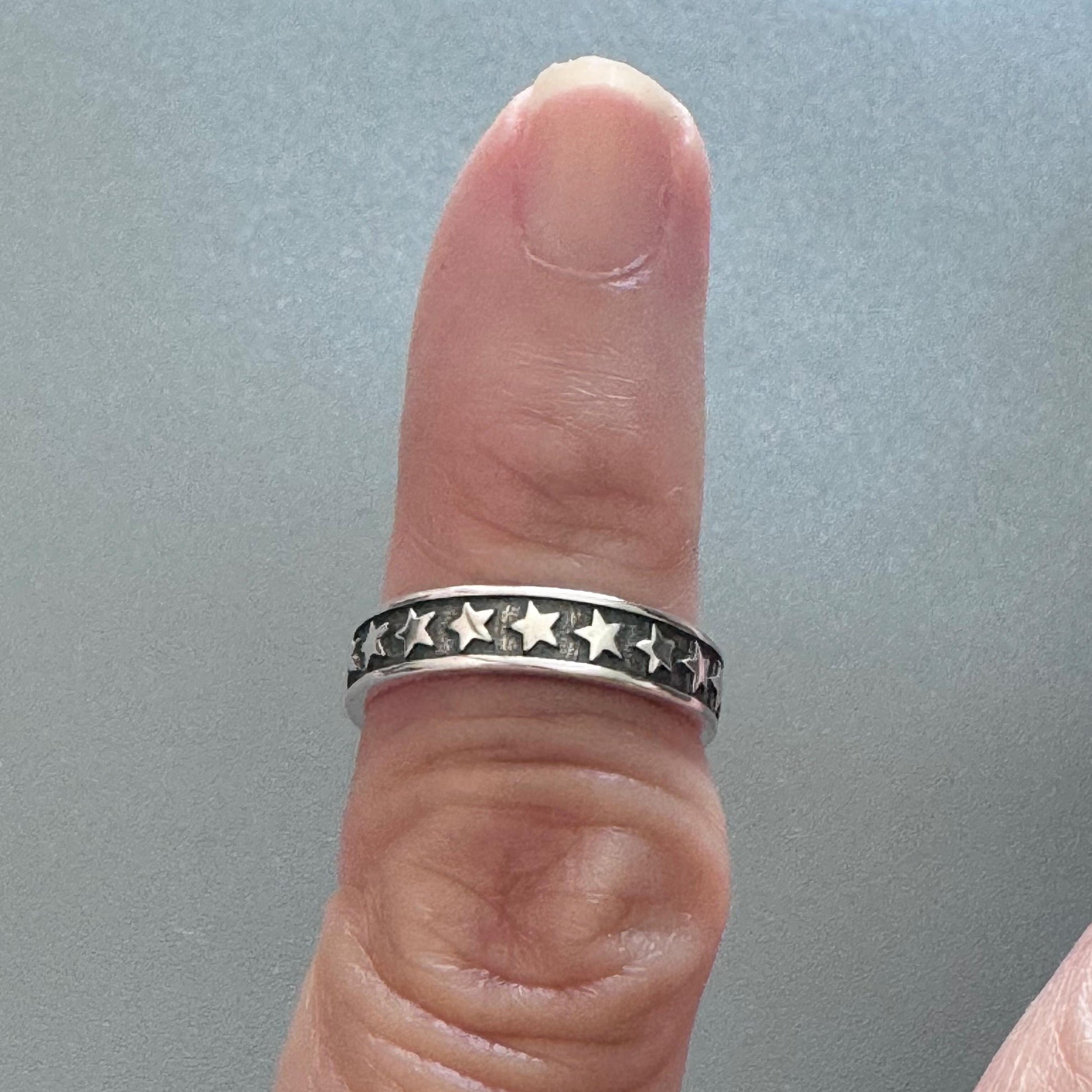 Sterling Silver Star Toe Ring, Pinky Ring, Adjustable Ring, Midi Ring, Silver Star Toe Ring, Silver Toe Ring, Promise Toe Ring
